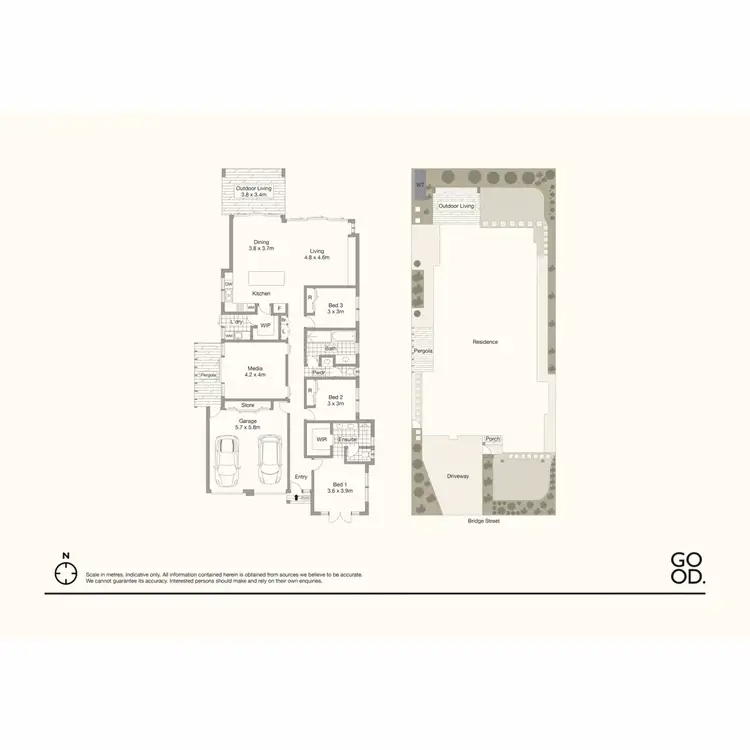 Floorplan of Homely house listing, 39A Bridge Street, Mount Lofty QLD 4350