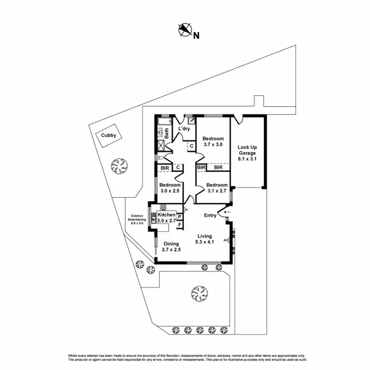 Floorplan of Homely house listing, 1B Glenelg Way, Seabrook VIC 3028