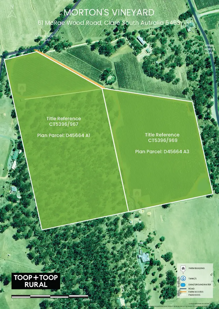 Floorplan of Homely rural property listing, 61 McRae Wood Road, Clare SA 5453