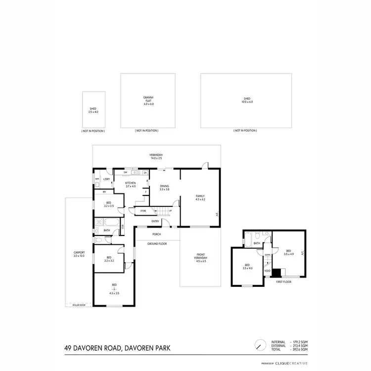 Floorplan of Homely house listing, 49 Davoren Road, Davoren Park SA 5113