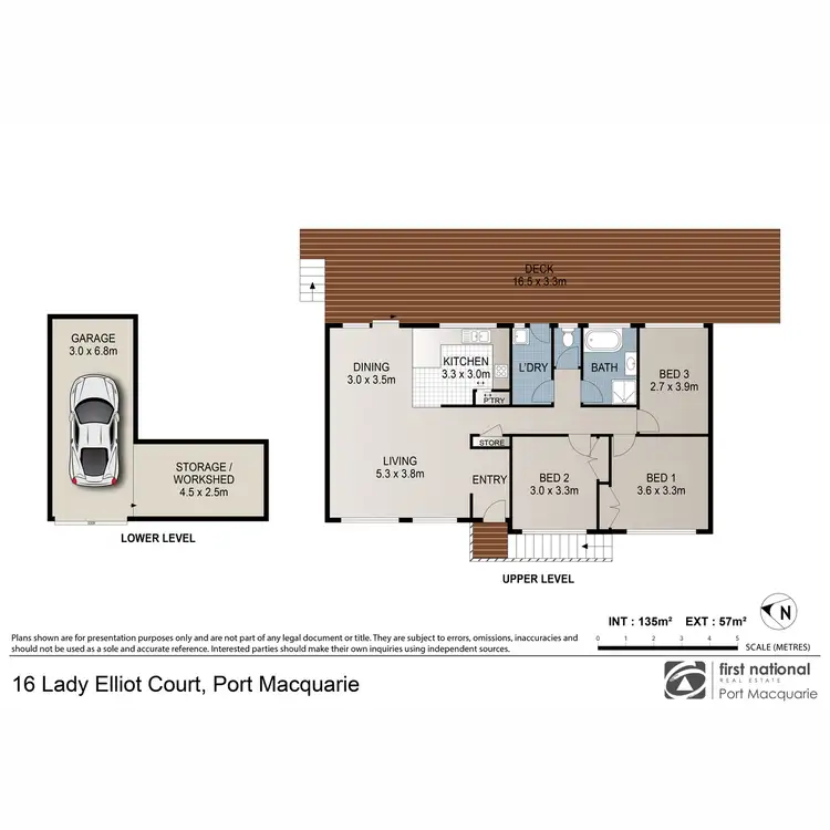 Floorplan of Homely house listing, 16 Lady Elliott Court, Port Macquarie NSW 2444