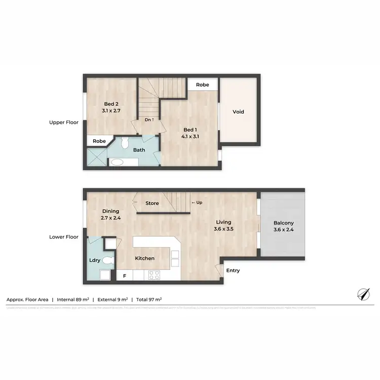 Floorplan of Homely unit listing, 31/128 Bowen Street, Spring Hill QLD 4000