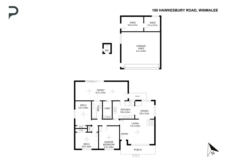 Floorplan of Homely house listing, 198 Hawkesbury Road, Winmalee NSW 2777