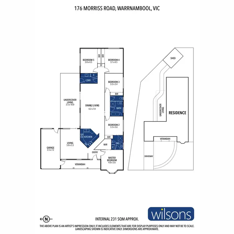 Floorplan of Homely house listing, 176 Morriss Road, Warrnambool VIC 3280