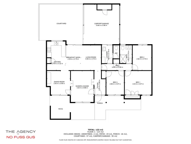 Floorplan of Homely house listing, 20A Kylie Way, Kingsley WA 6026