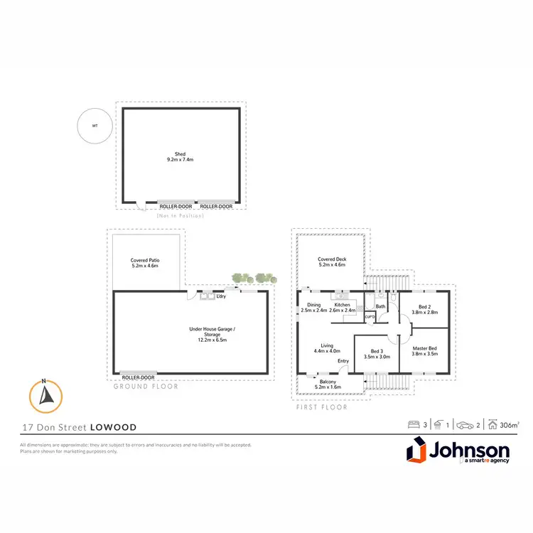 Floorplan of Homely house listing, 17 Don Street, Lowood QLD 4311