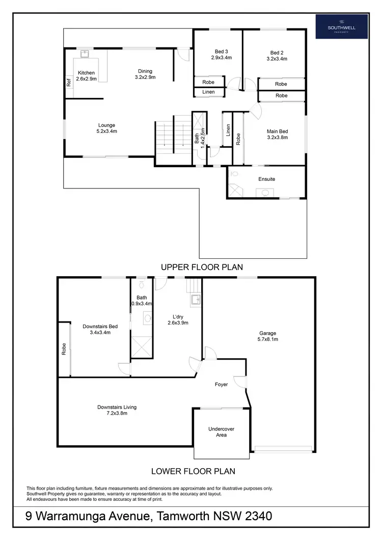 Floorplan of Homely house listing, 9 Warramunga Avenue, East Tamworth NSW 2340