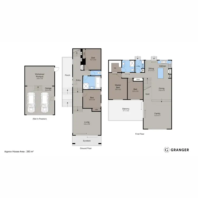 Floorplan of Homely house listing, 44 The Boulevard, Mccrae VIC 3938
