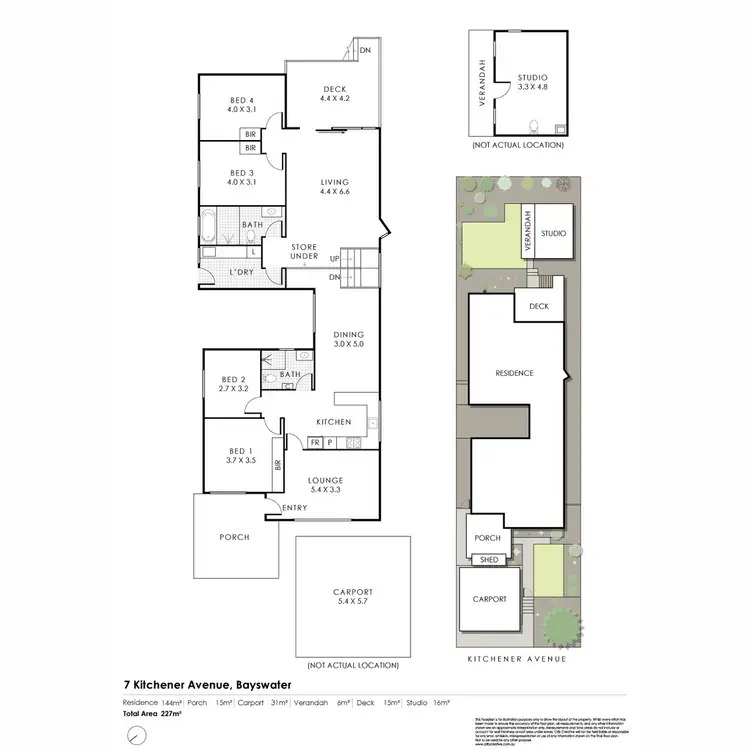 Floorplan of Homely house listing, 7 Kitchener Avenue, Bayswater WA 6053