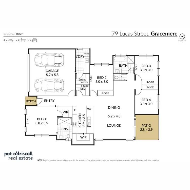 Floorplan of Homely house listing, 79 Lucas Street, Gracemere QLD 4702