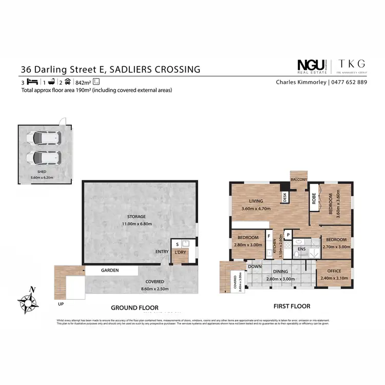 Floorplan of Homely house listing, 36 Darling Street East, Sadliers Crossing QLD 4305