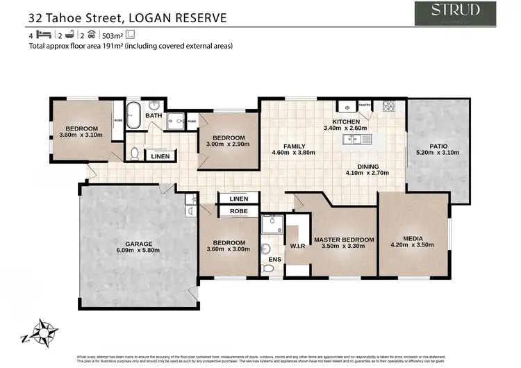Floorplan of Homely house listing, 32 Tahoe Street, Logan Reserve QLD 4133