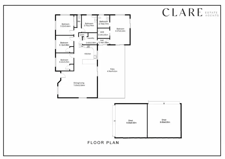 Floorplan of Homely house listing, 5 Mariposa Place, Cooloola Cove QLD 4580
