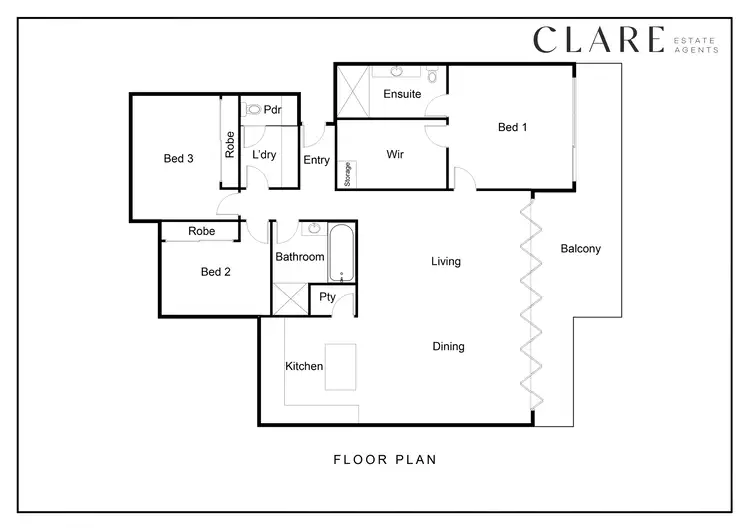 Floorplan of Homely apartment listing, 3/29 Esplanade, Tin Can Bay QLD 4580