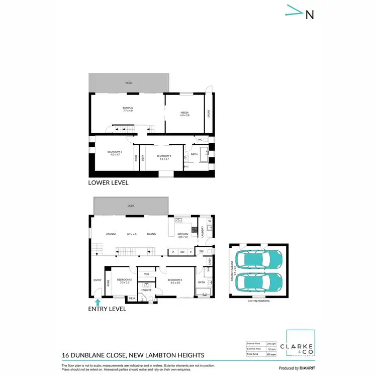 Floorplan of Homely house listing, 16 Dunblane Close, New Lambton Heights NSW 2305