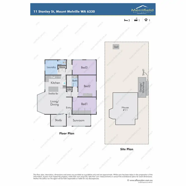 Floorplan of Homely house listing, 11 Stanley Street, Mount Melville WA 6330