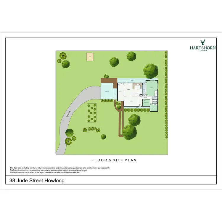 Floorplan of Homely house listing, 38 Jude Street, Howlong NSW 2643