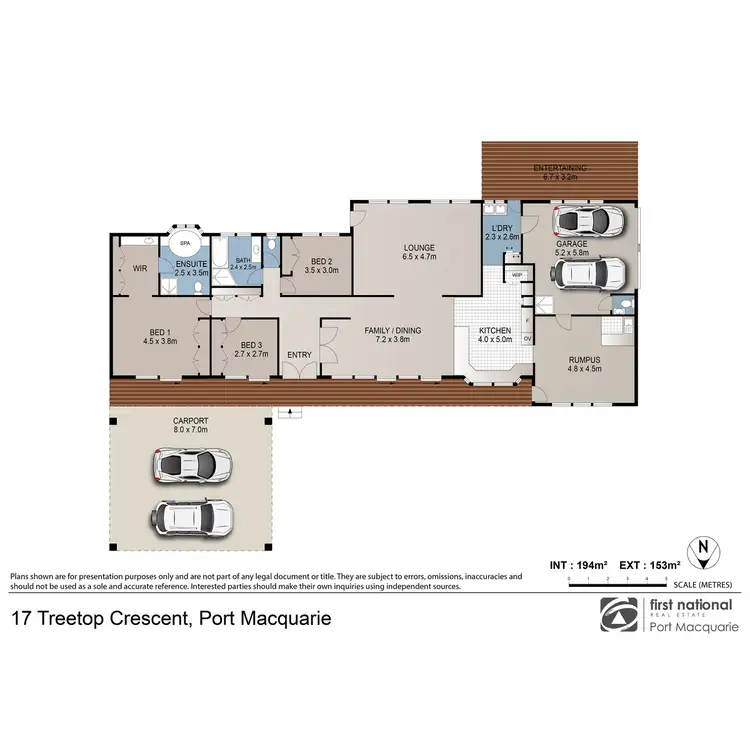 Floorplan of Homely house listing, 17 Treetop Crescent, Port Macquarie NSW 2444