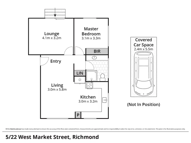 Floorplan of Homely villa listing, 5/22 West Market Street, Richmond NSW 2753