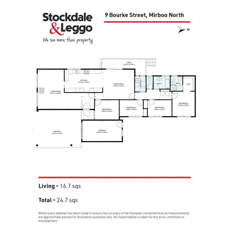Floorplan of Homely house listing, 9 Bourke Street, Mirboo North VIC 3871