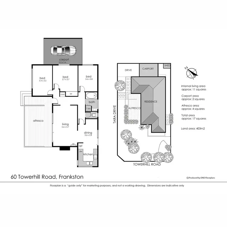 Floorplan of Homely house listing, 60 Towerhill Road, Frankston VIC 3199