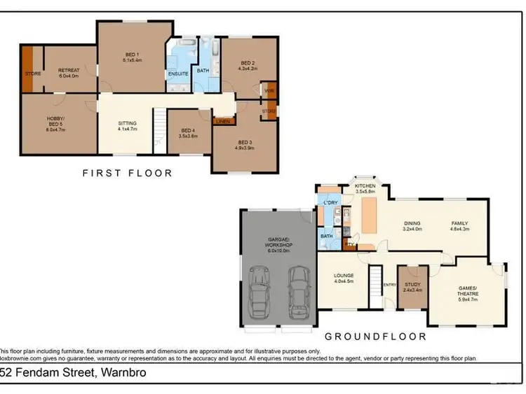 Floorplan of Homely house listing, 52 Fendam Street, Warnbro WA 6169