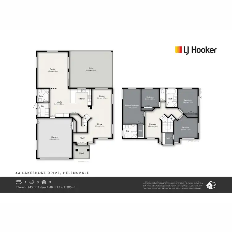Floorplan of Homely house listing, 44 Lakeshore Drive, Helensvale QLD 4212