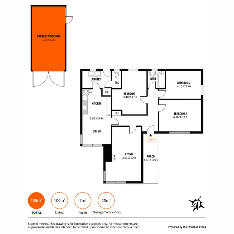 Floorplan of Homely house listing, 6 Lexington Road, Henley Beach South SA 5022