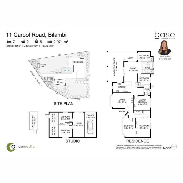 Floorplan of Homely house listing, 11 Carool Road, Bilambil NSW 2486