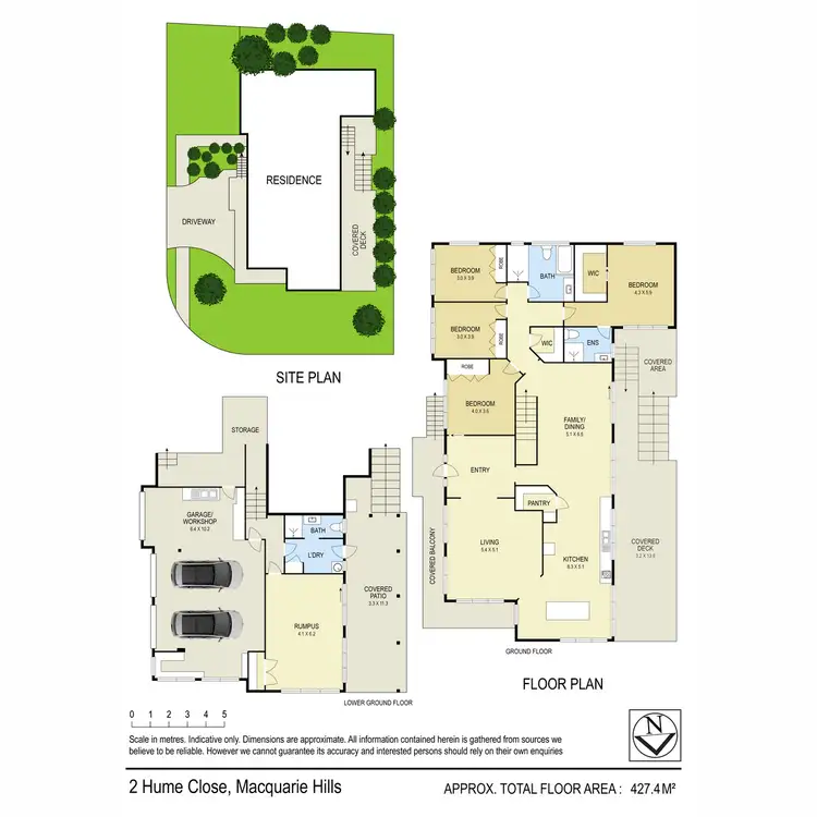 Floorplan of Homely house listing, 2 Hume Close, Macquarie Hills NSW 2285