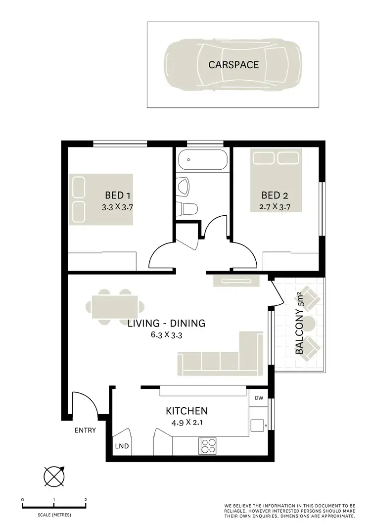 Floorplan of Homely apartment listing, 4/1 Charlton Way, Glebe NSW 2037