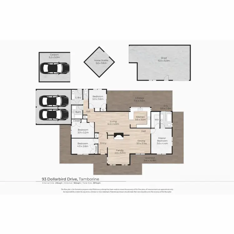 Floorplan of Homely house listing, 93 Dollarbird Drive, Tamborine QLD 4270