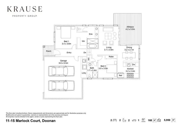 Floorplan of Homely house listing, 11-15 Marlock Court, Doonan QLD 4562