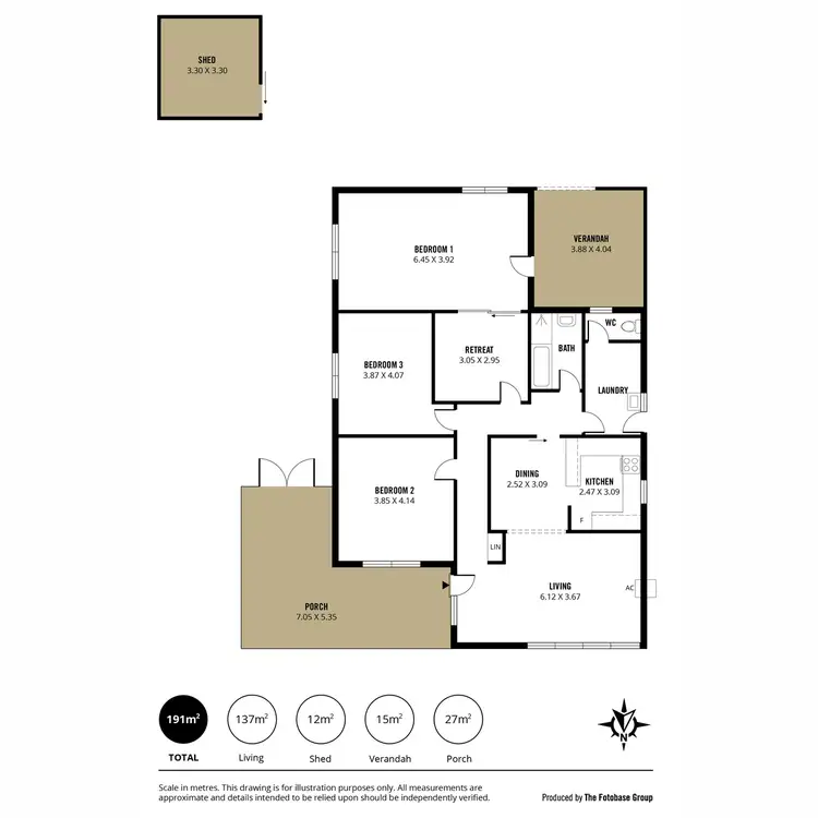 Floorplan of Homely house listing, 18 Haldane Street, Elizabeth Downs SA 5113
