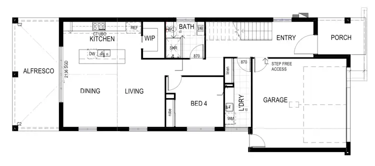 Floorplan of Homely house listing, Proposed Lot Island Street, Cleveland QLD 4163