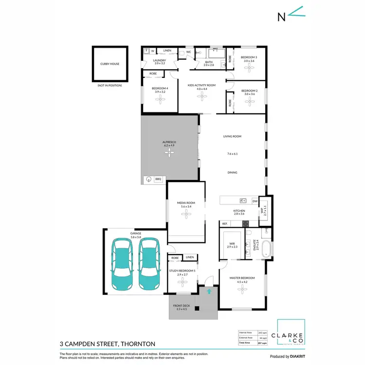 Floorplan of Homely house listing, 3 Campden Street, Thornton NSW 2322