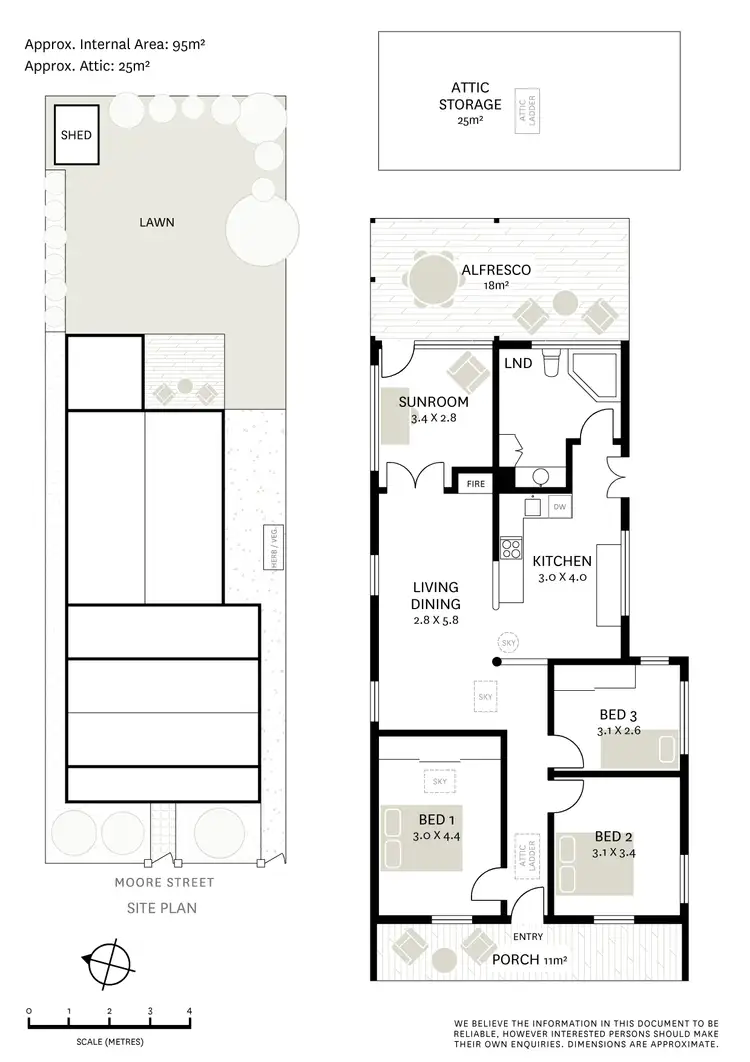 Floorplan of Homely house listing, 5 Moore Street, Rozelle NSW 2039