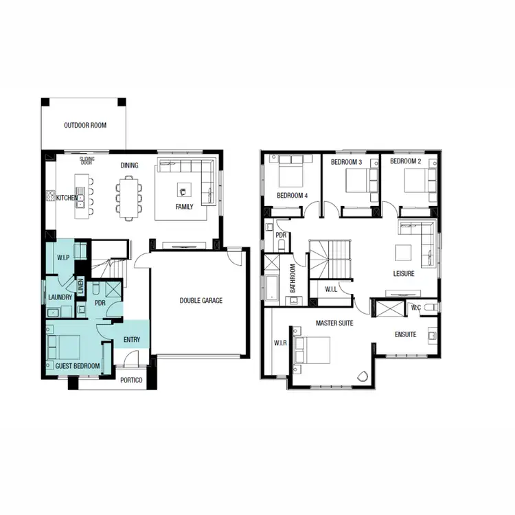 Floorplan of Homely house listing, 145 Delancey Street, Ormiston QLD 4160