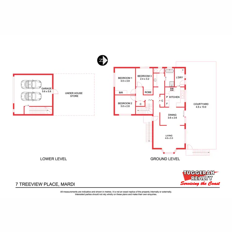 Floorplan of Homely house listing, 7 Treeview Place, Mardi NSW 2259