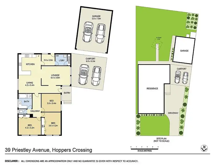 Floorplan of Homely house listing, 39 Priestley Avenue, Hoppers Crossing VIC 3029