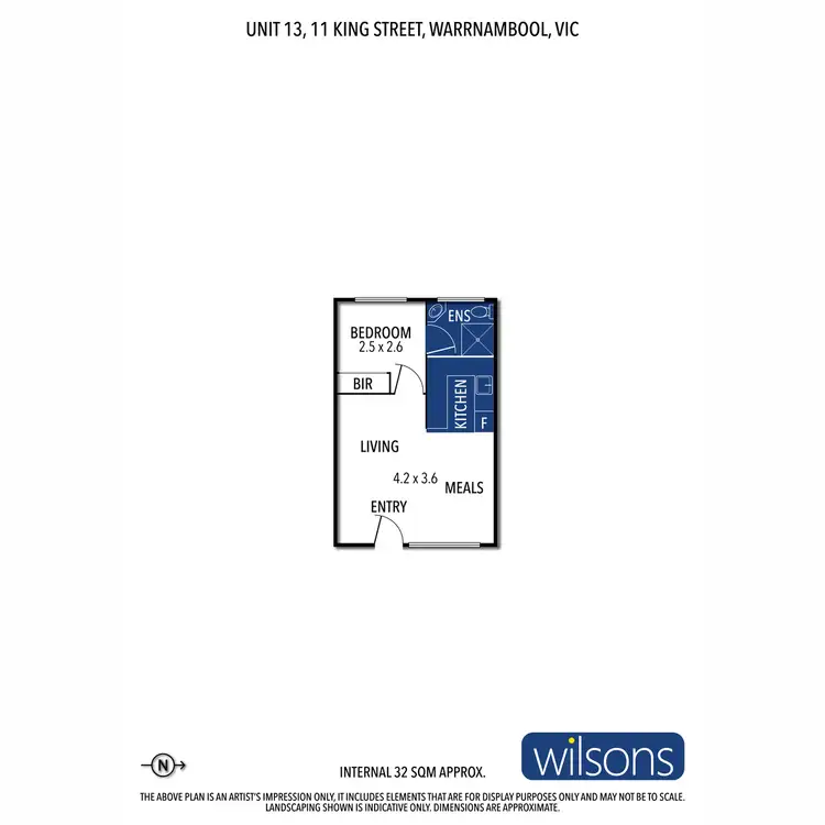 Floorplan of Homely unit listing, 13/11-13 King Street, Warrnambool VIC 3280