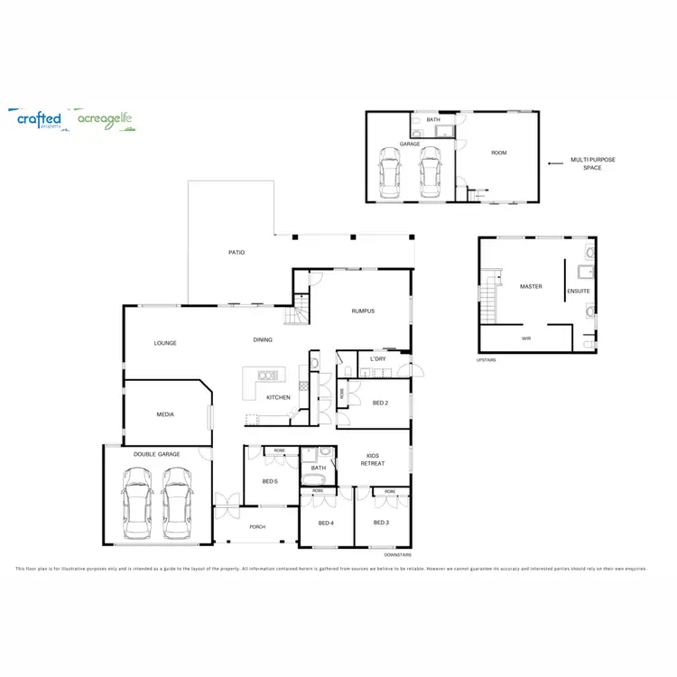 Floorplan of Homely rural property listing, 38 Lincoln Green Drive, Forestdale QLD 4118