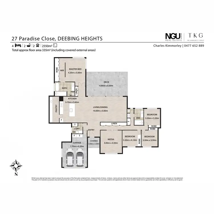 Floorplan of Homely house listing, 27 Paradise Close, Deebing Heights QLD 4306