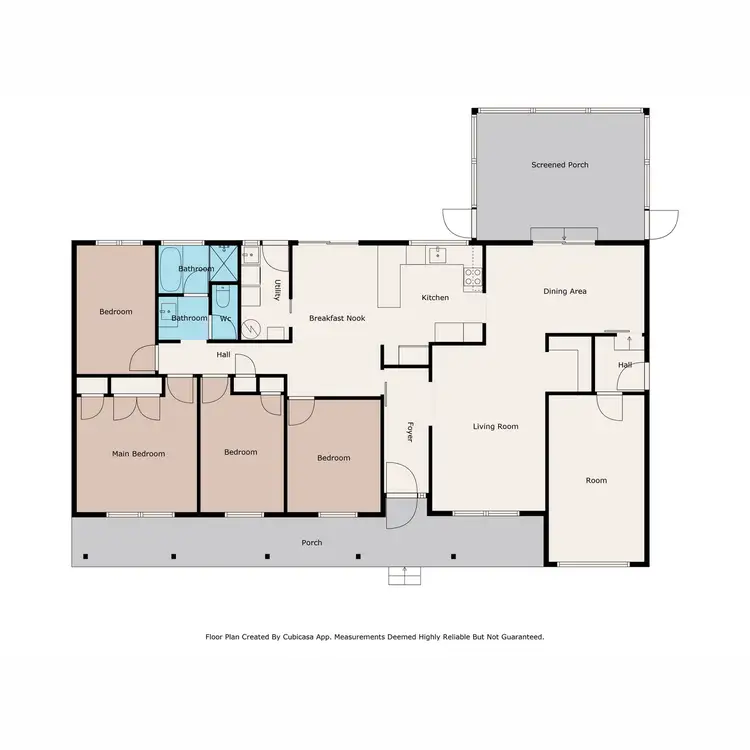 Floorplan of Homely house listing, 13 Thomson Place, Gunnedah NSW 2380