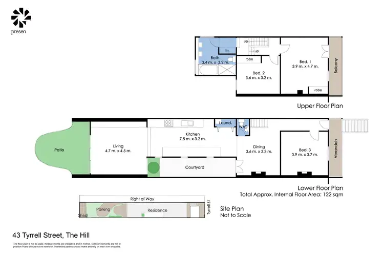 Floorplan of Homely house listing, 43 Tyrrell Street, The Hill NSW 2300