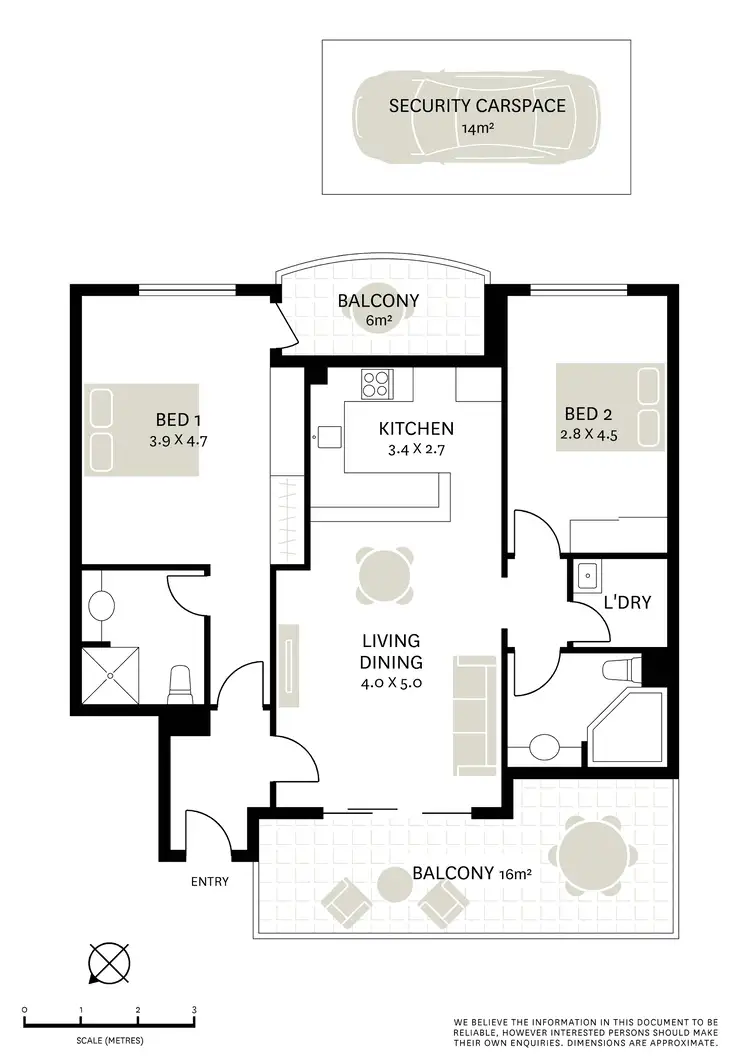 Floorplan of Homely apartment listing, 401/23-33 Missenden Road, Camperdown NSW 2050