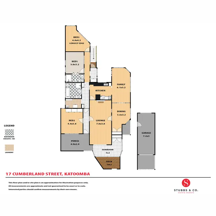 Floorplan of Homely house listing, 17 Cumberland Street, Katoomba NSW 2780