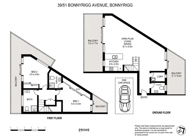 Floorplan of Homely apartment listing, 39/51 Bonnyrigg Avenue, Bonnyrigg NSW 2177