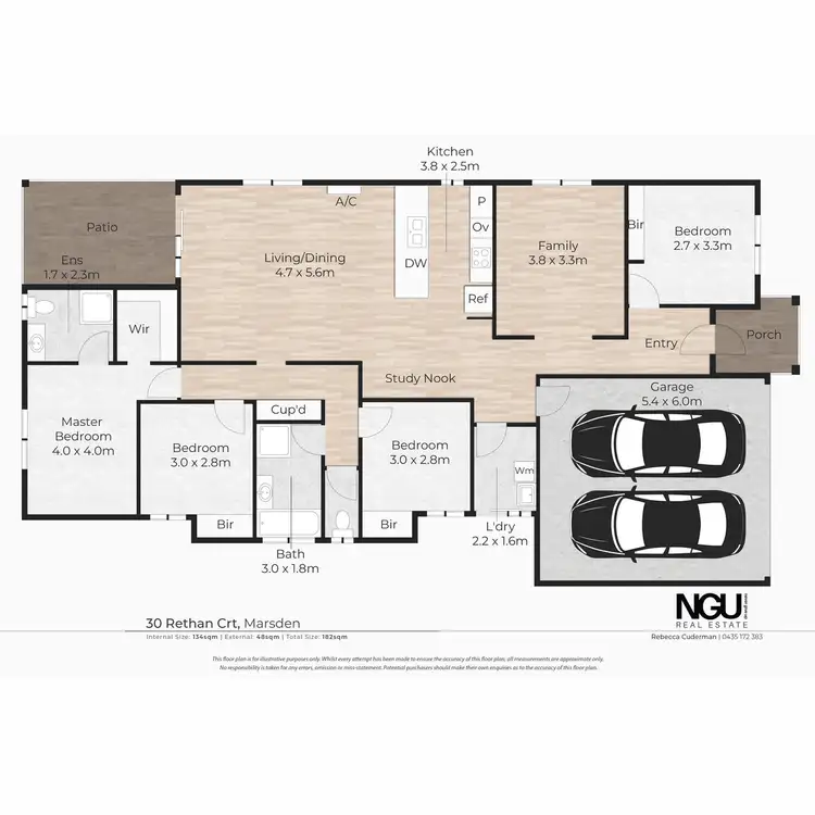 Floorplan of Homely house listing, 30 Rethan Court, Marsden QLD 4132