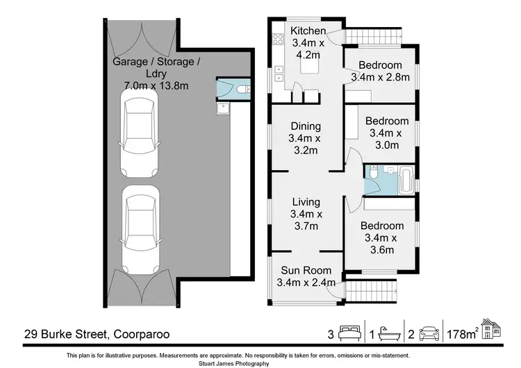 Floorplan of Homely house listing, 29 Burke Street, Coorparoo QLD 4151